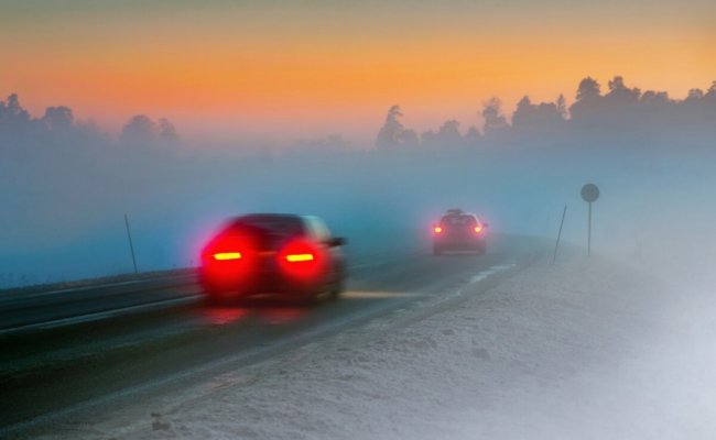 Ученые MIT научат беспилотные автомобили ориентироваться в сильном тумане. Фото.