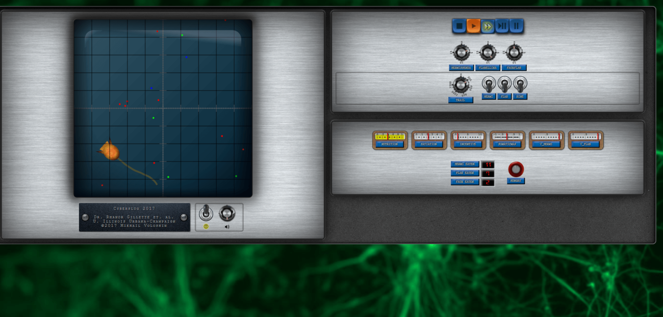 В США создали виртуального слизняка с искусственным интеллектом. Фото.