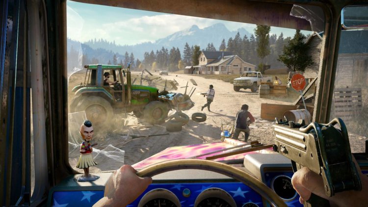 Обор игры Far Cry 5: один против культа. Фото.