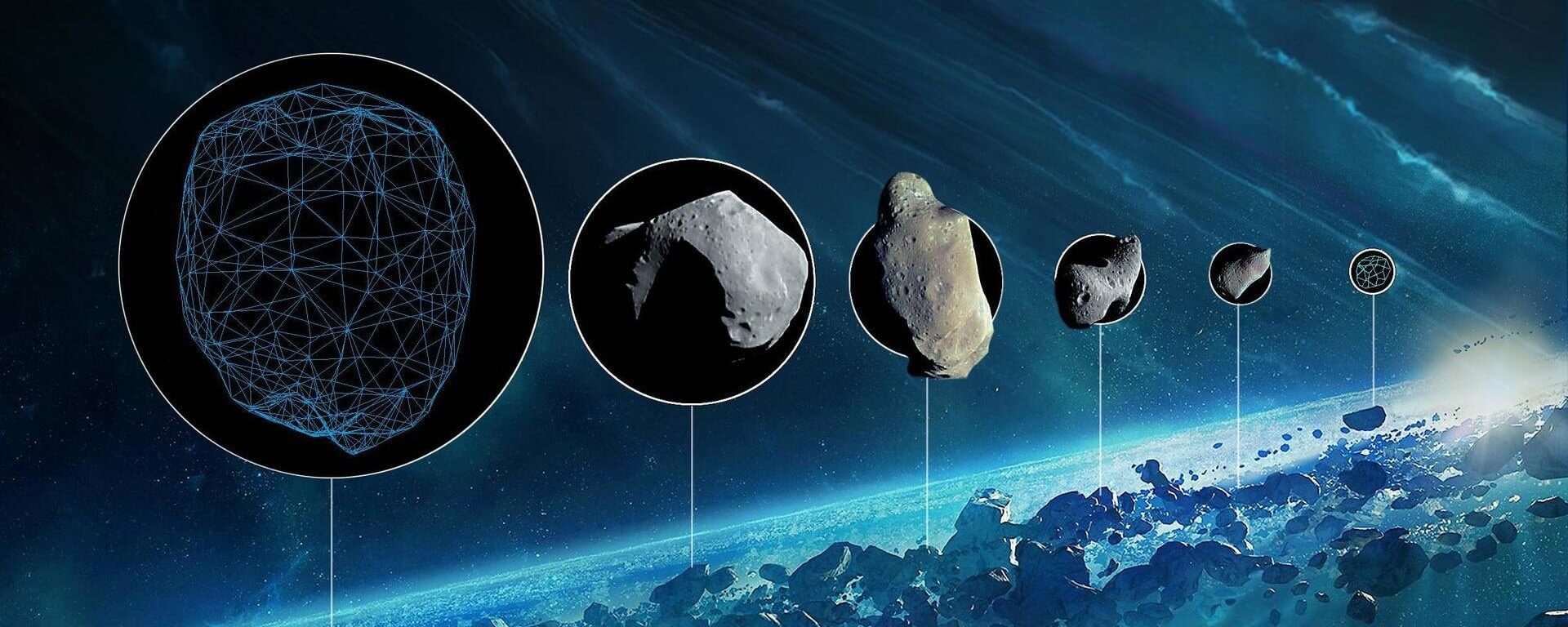 Эксперимент с пушкой доказал, что астероиды могли занести воду на Землю. Фото.