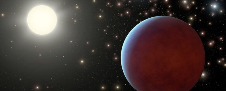 Обнаружена планета, поглощающая почти 99 процентов достигающего ее света. Фото.