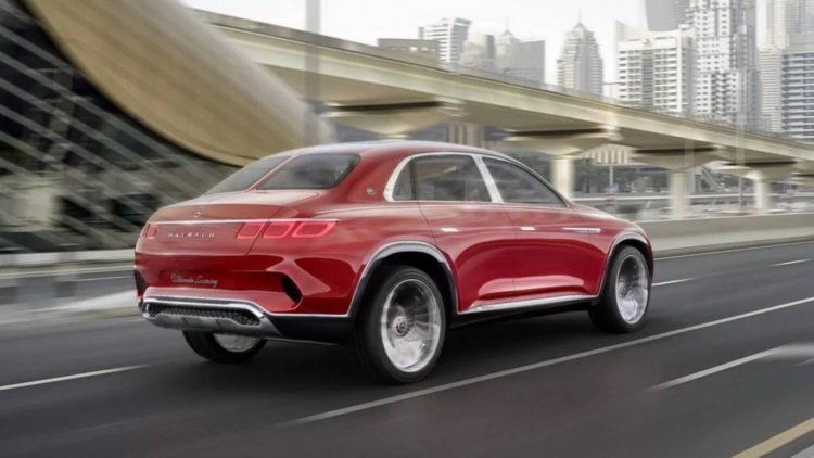 Mercedes представила концепт роскошного электрического Maybach. Фото.