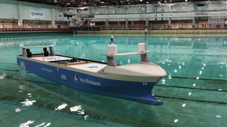 Норвегия создает первую в мире полностью автономную судоходную компанию. Фото.