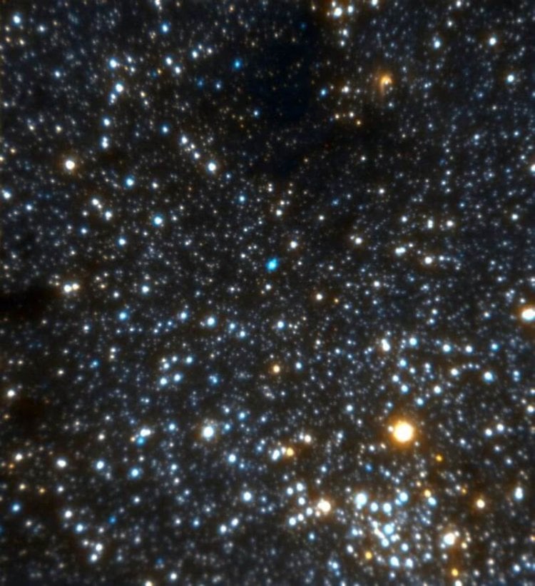 Распределение по межзвездному пространству. Звезды. Фото.