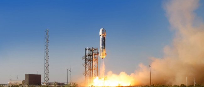 Blue Origin испытывает многоразовые ракеты. Но почему так скрытно? Фото.