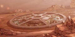 Компания Илона Маска будет рыть туннели для марсиан? Фото.
