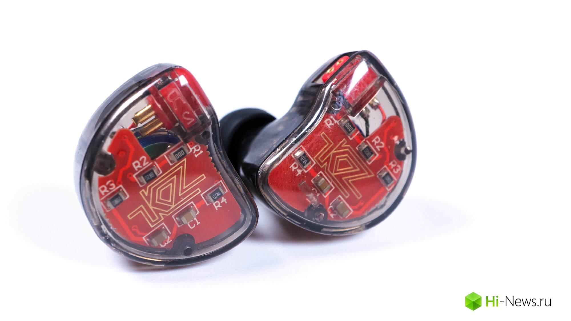 Обзор наушников KZ ZS10 — максимум излучателей за минимум денег.. Фото.