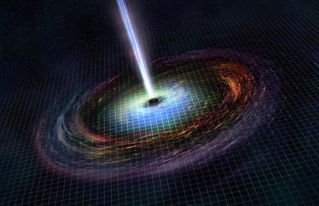 Возможно, ученые зафиксировали рождение самой маленькой черной дыры. Фото.