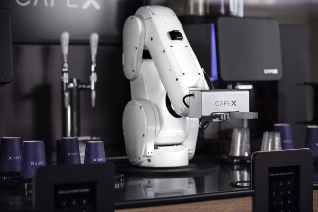 Роботы уже заменили бариста в кофейнях Сан-Франциско, каково это? Фото.