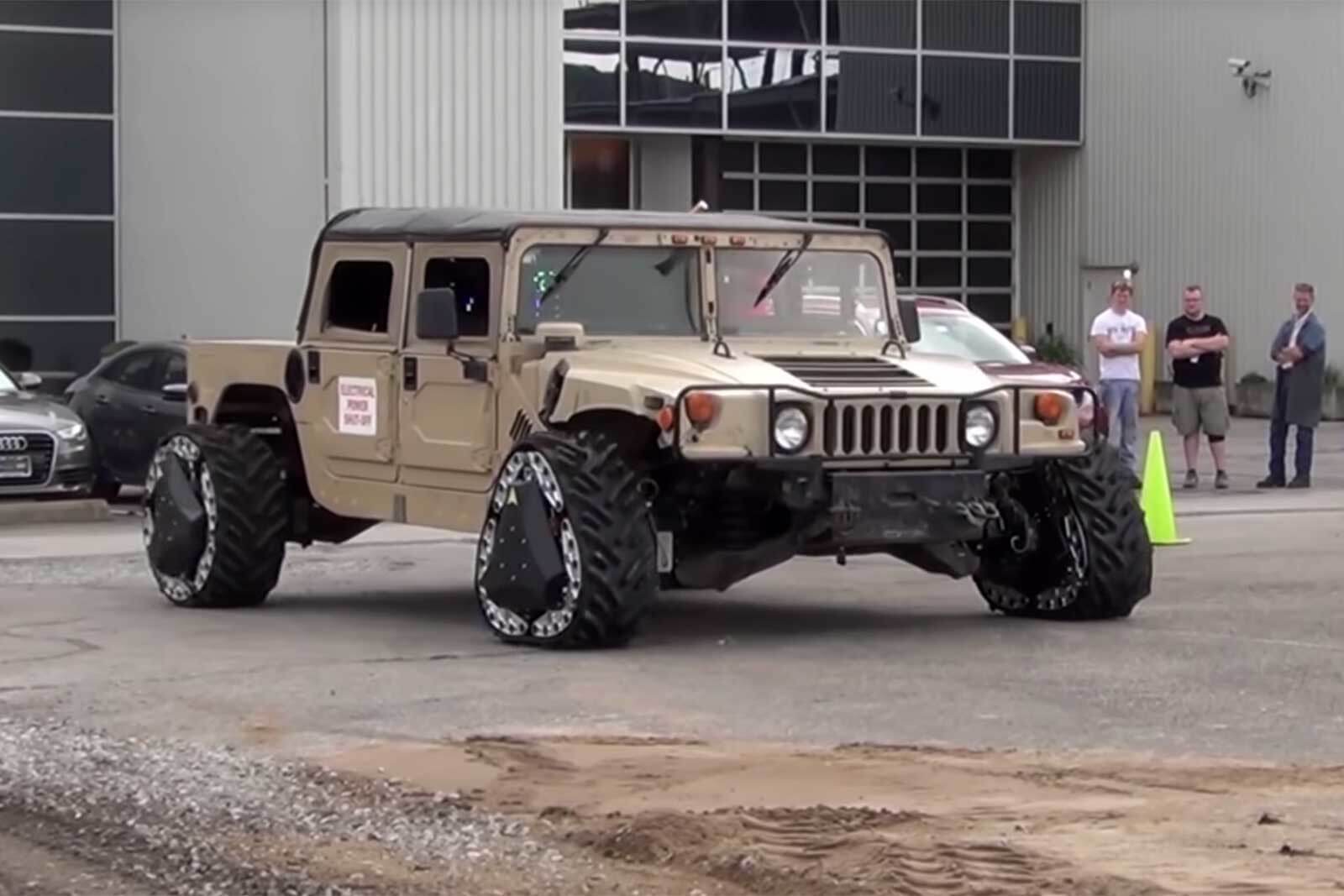 DARPA ведет разработку колес, трансформирующихся на ходу. Фото.