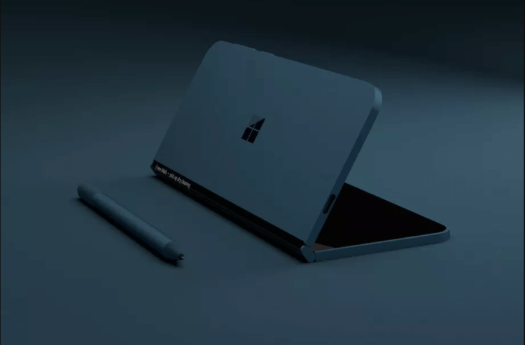 Секретный «карманный» Surface от Microsoft будет со складным экраном. Фото.