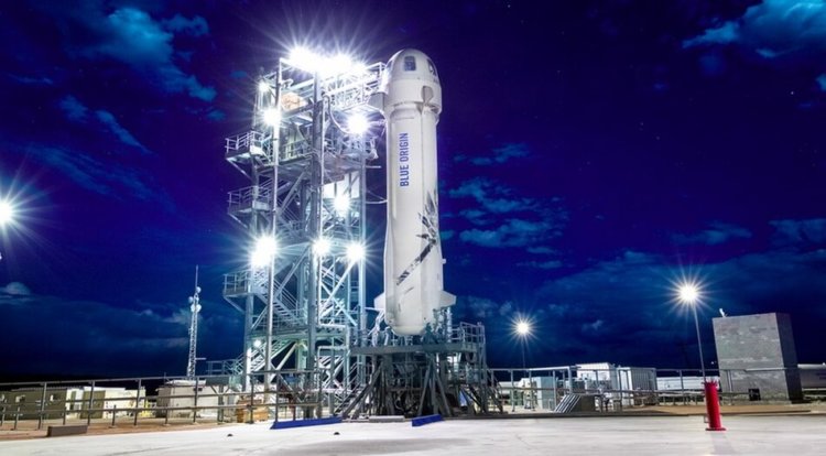 Blue Origin начнет продавать билеты в космос в следующем году. Фото.