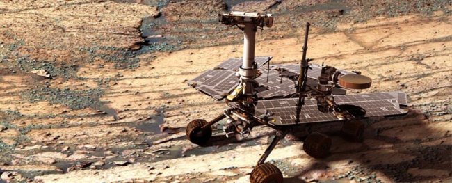 На Марсе бушует пылевая буря. Жизнь одного из марсоходов NASA под угрозой. Фото.