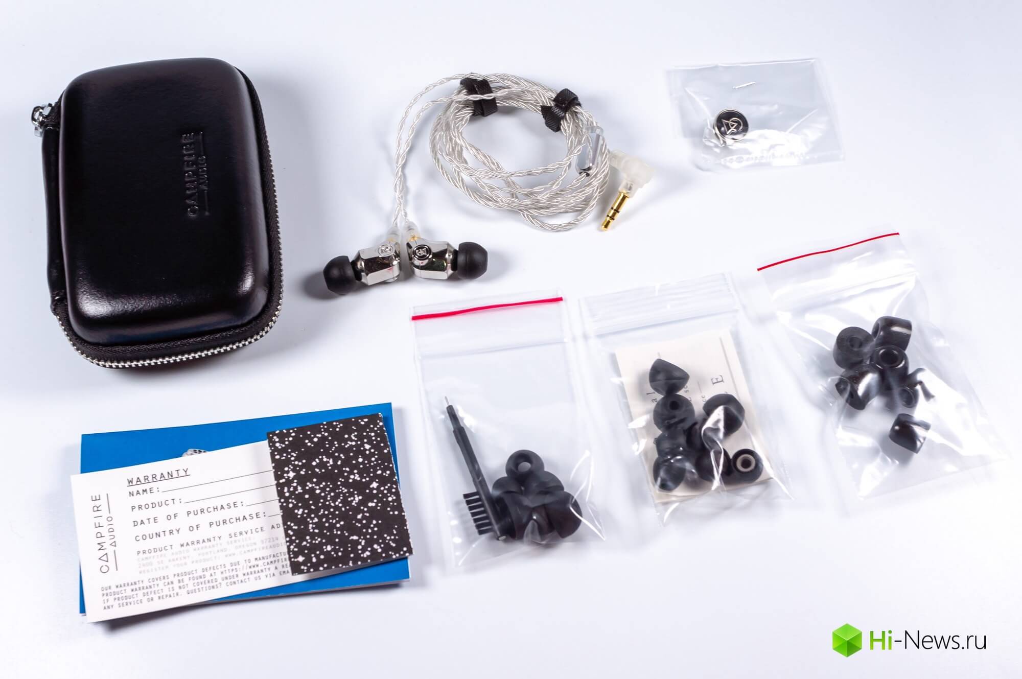 Обзор наушников Campfire Audio Atlas — новый, большой звук.. Упаковка и комплект поставки.. Фото.