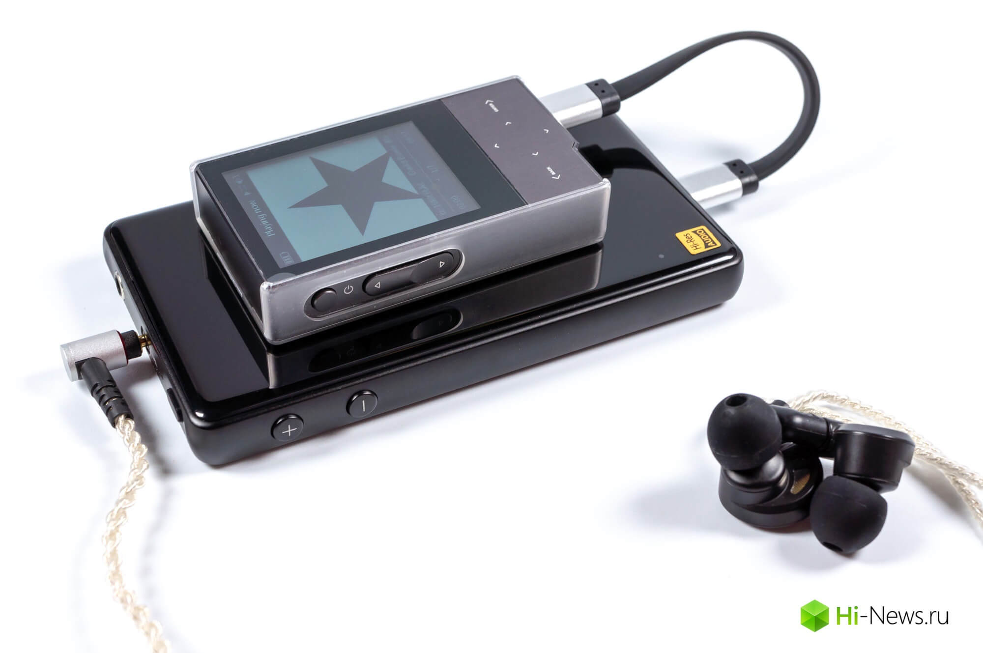 Обзор портативного ЦАП с усилителем для наушников Hidizs DH1000.. Дизайн и управление.. Фото.
