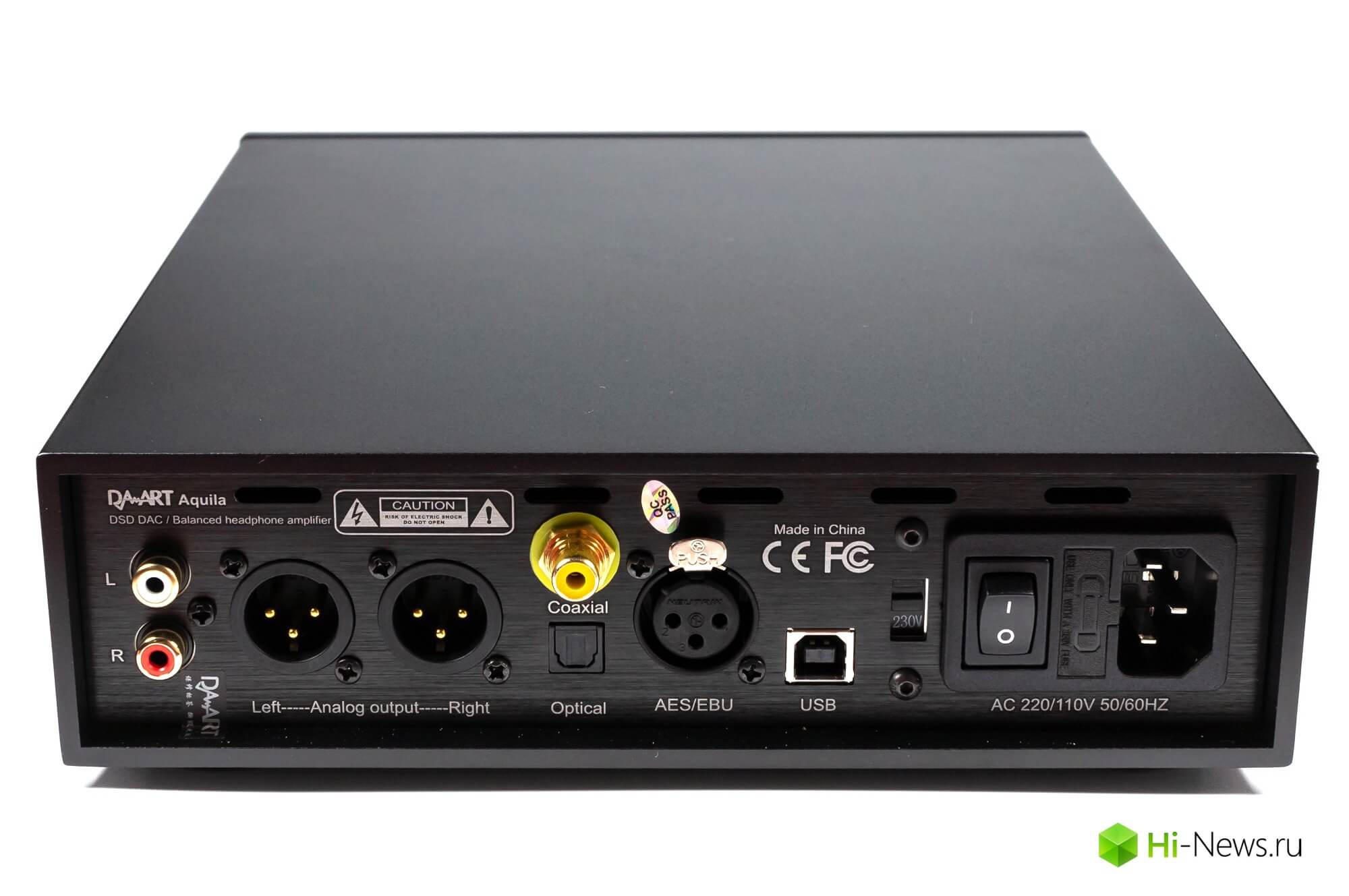 Обзор ЦАП с усилителем для наушников Yulong Daart Aquila.. Дизайн и управление.. Фото.