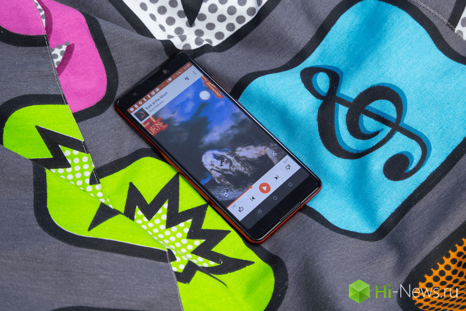 Недорогой смартфон с музыкальным потенциалом. Музыкальная составляющая. Фото.