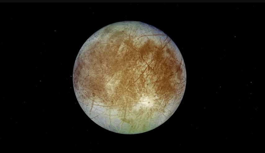 Жизнь на Европе может быть за пределами нашей досягаемости. Фото.