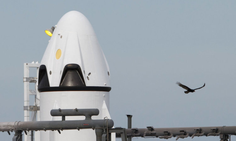 SpaceX становится на шаг ближе к началу своих пилотируемых космических запусков. Фото.
