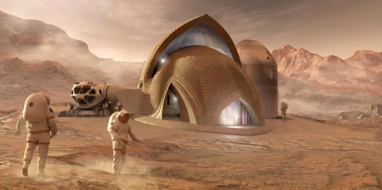 Финалисты конкурса NASA показали свои модели марсианской среды обитания. Фото.