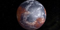 Терраформирование Марса невозможно. Для этого у Красной планеты нехватает углерода. Фото.