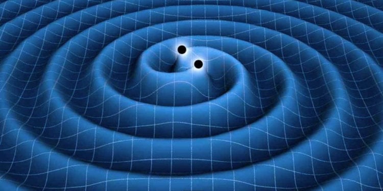 Могут ли гравитационные волны рассказать о скорости расширения нашей Вселенной? Воздействие гравитационных волн. Фото.