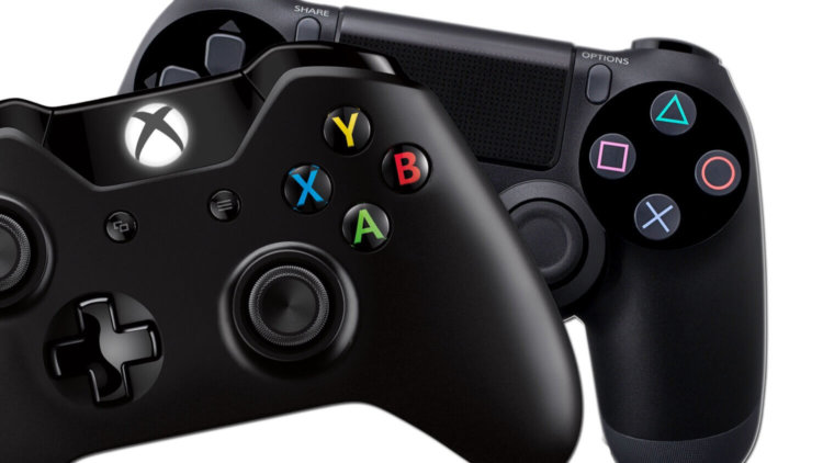 PlayStation 4 против Xbox One 5 лет спустя. Кто сделал правильный выбор. Контроллеры. Фото.