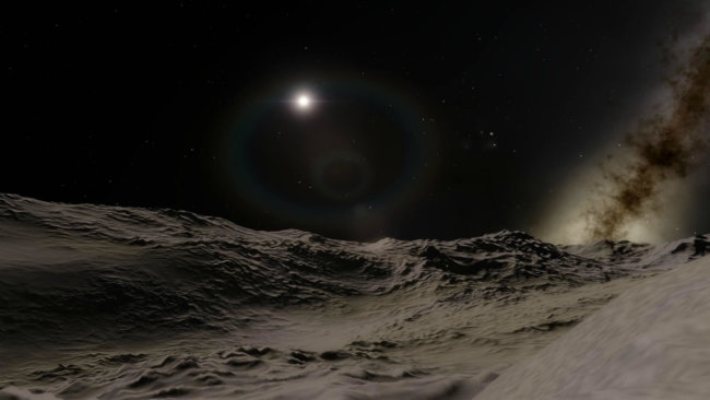 Кто деформировал внешнюю Солнечную систему: звезда-вторженец или «девятая планета»? Фото.