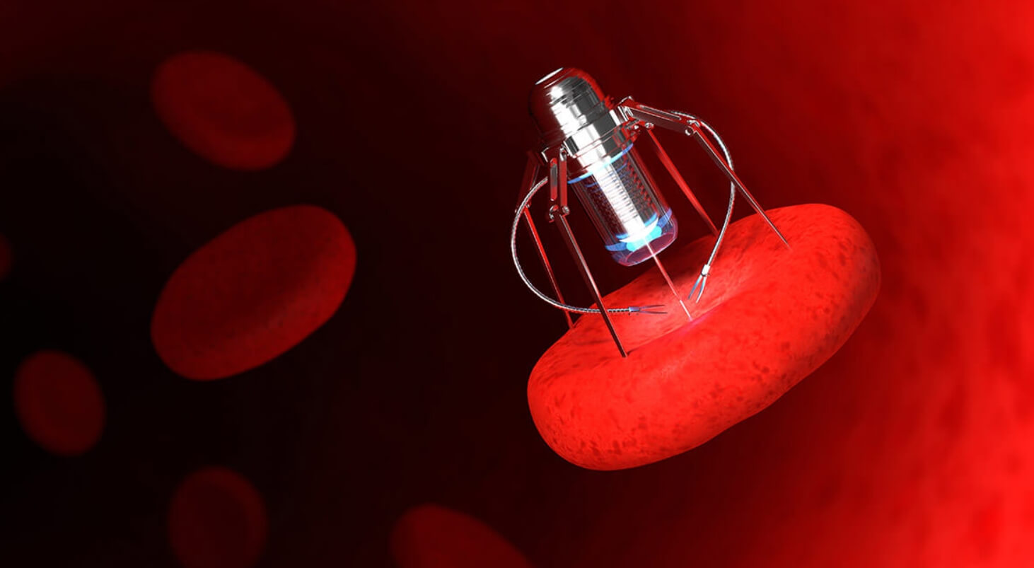 В будущем роботы размером с человеческую клетку будут полезны в медицине. Фото.