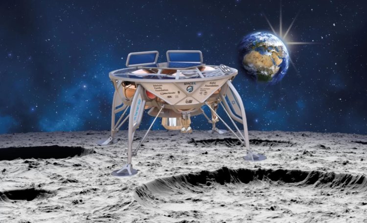 До конца этого года Израиль хочет отправить на Луну посадочный модуль. Фото.