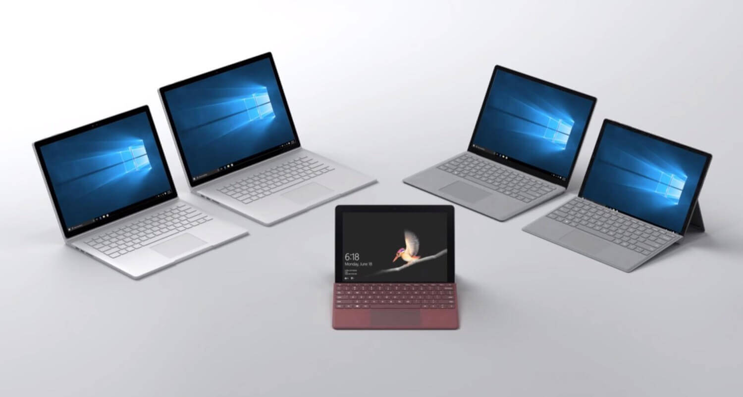 Microsoft представила Surface Go – доступную смесь планшета с ноутбуком. Фото.