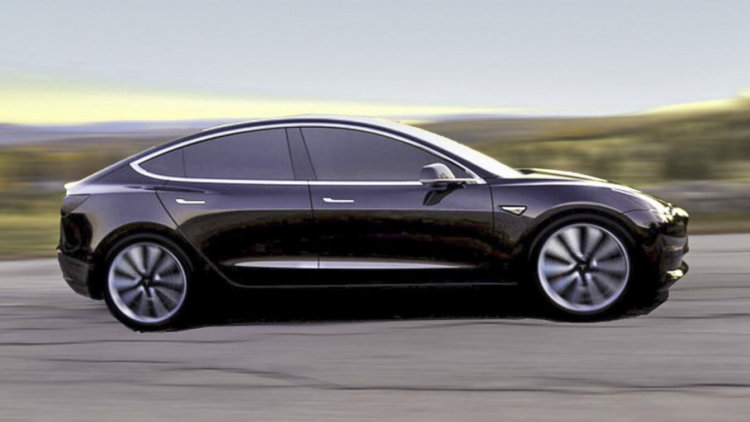 Tesla Model 3 оказалась намного прибыльнее других электромобилей. Фото.