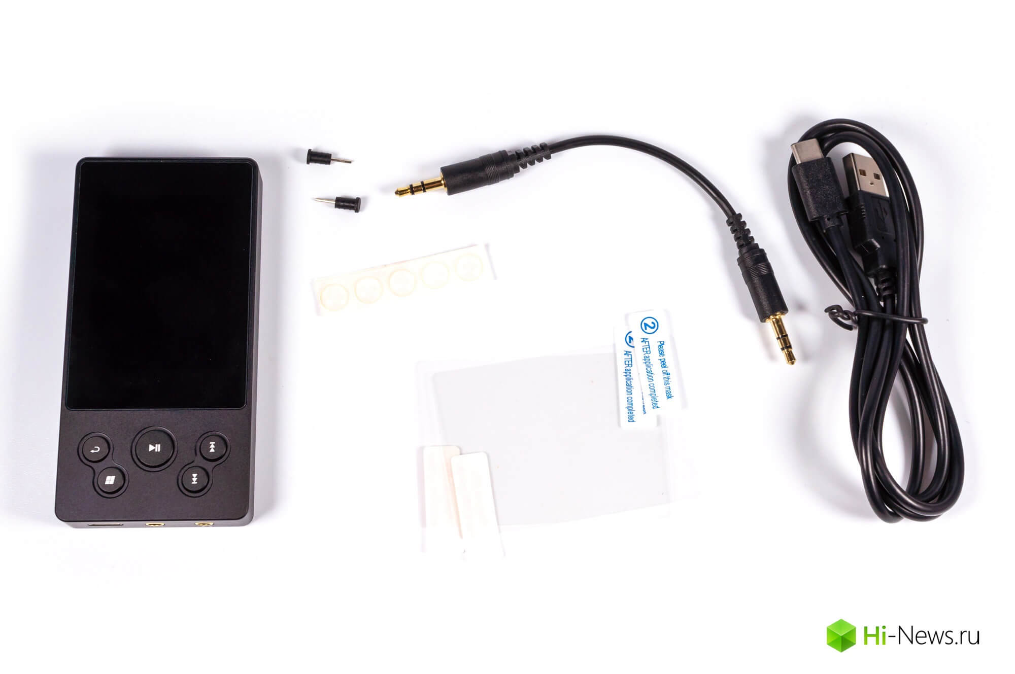 Обзор плеера xDuoo X3II — заметное развитие. Упаковка и комплект поставки. Фото.