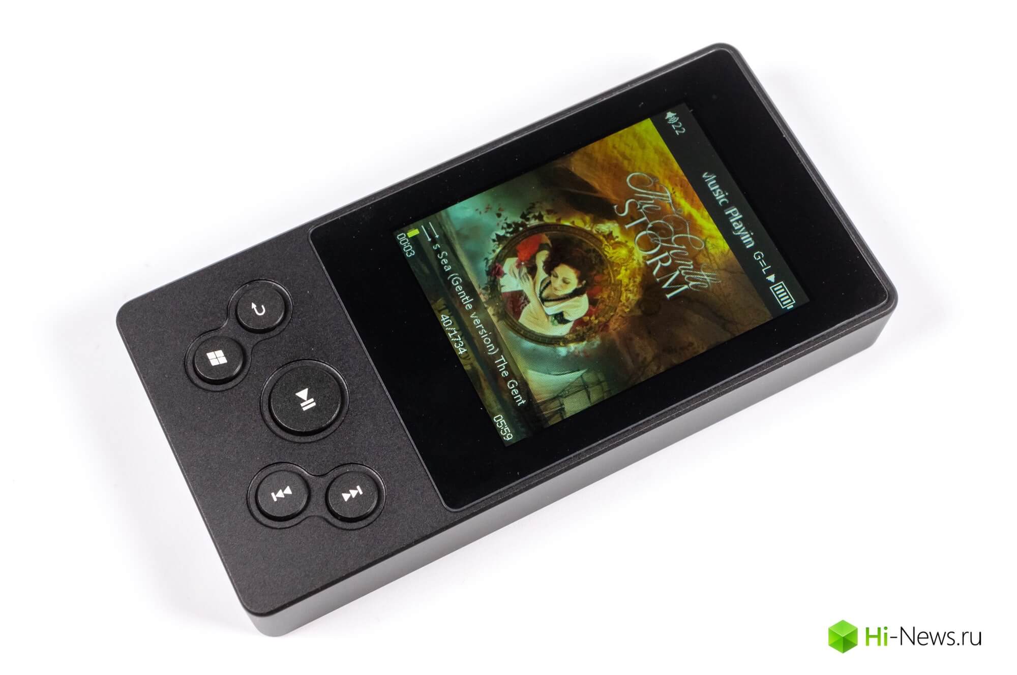 Обзор плеера xDuoo X3II — заметное развитие. Дизайн и управление. Фото.