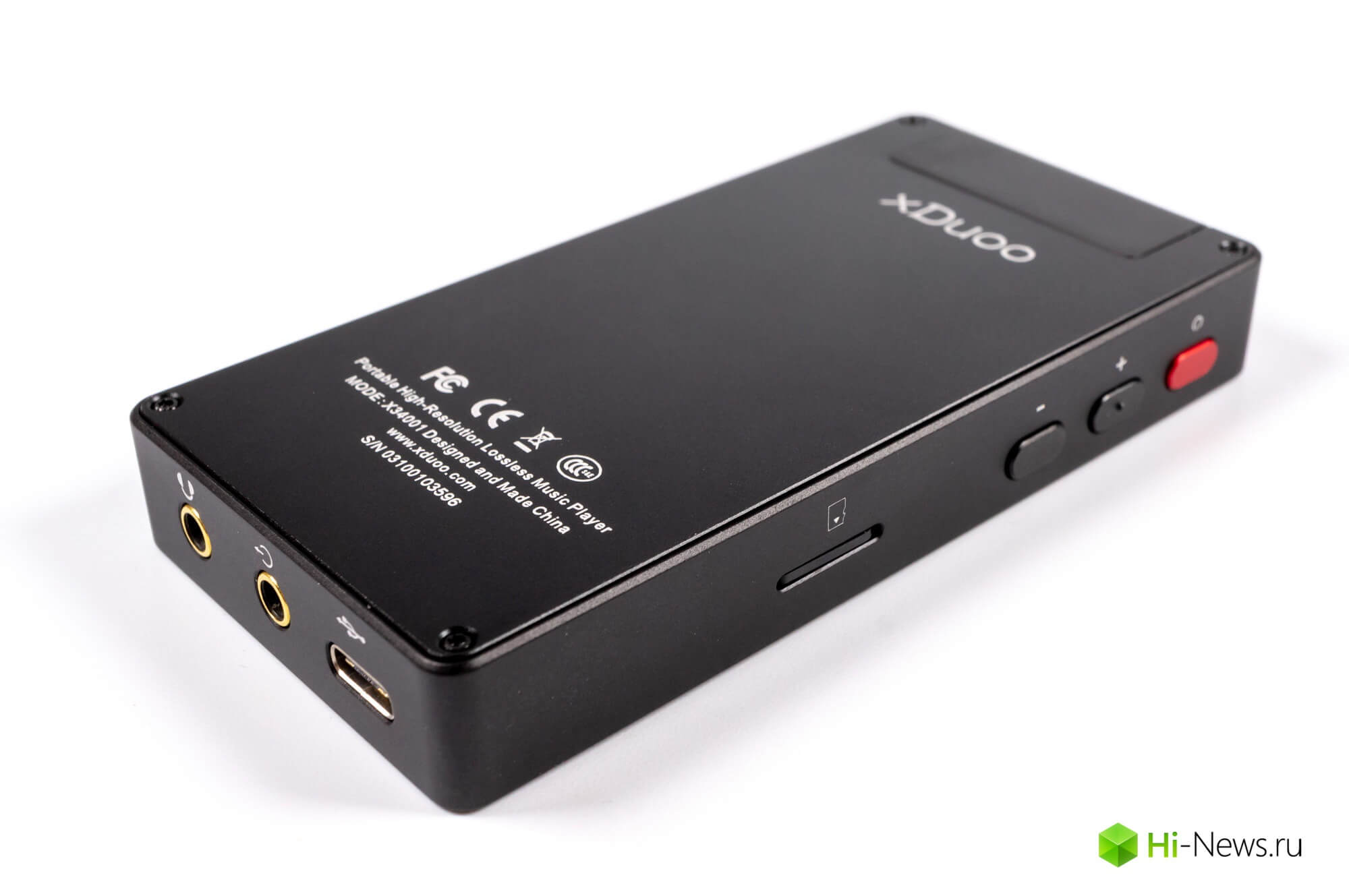 Обзор плеера xDuoo X3II — заметное развитие. Прошивка. Фото.