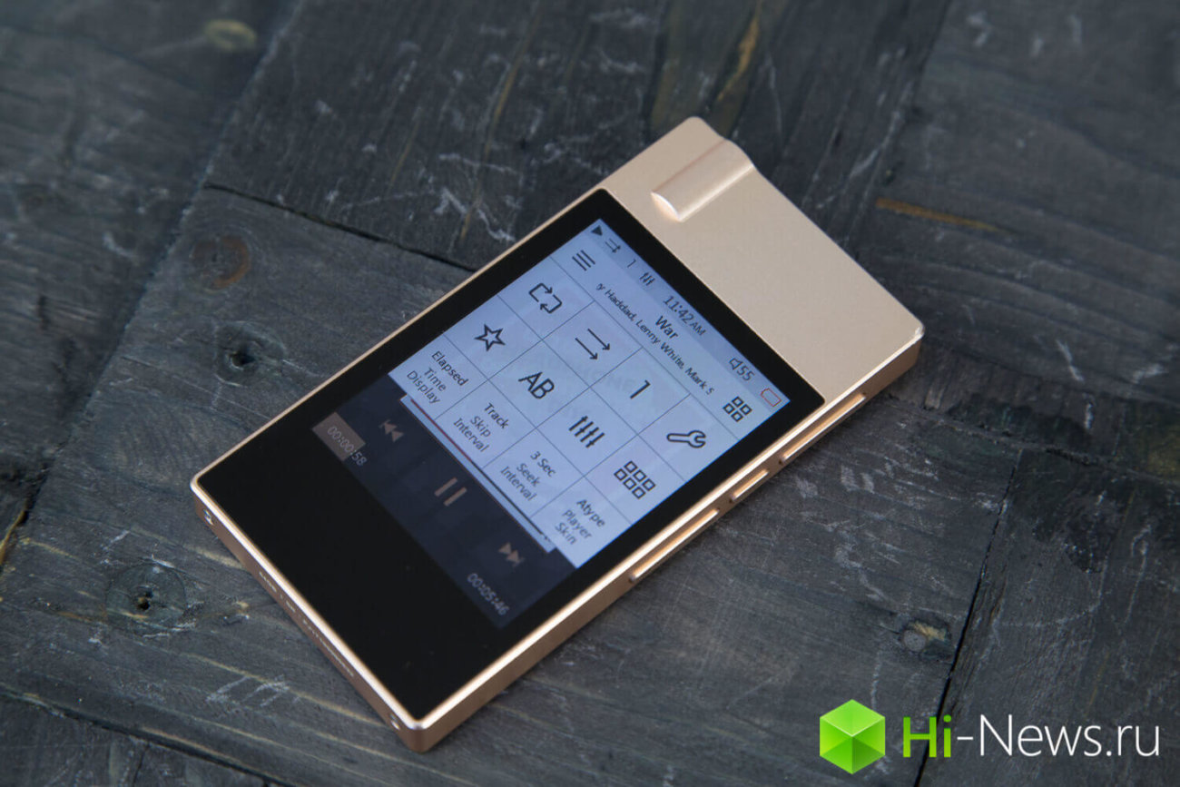 Алюминиевый Hi-Fi слиток: COWON PLENUE J.. Интерфейс.. Фото.