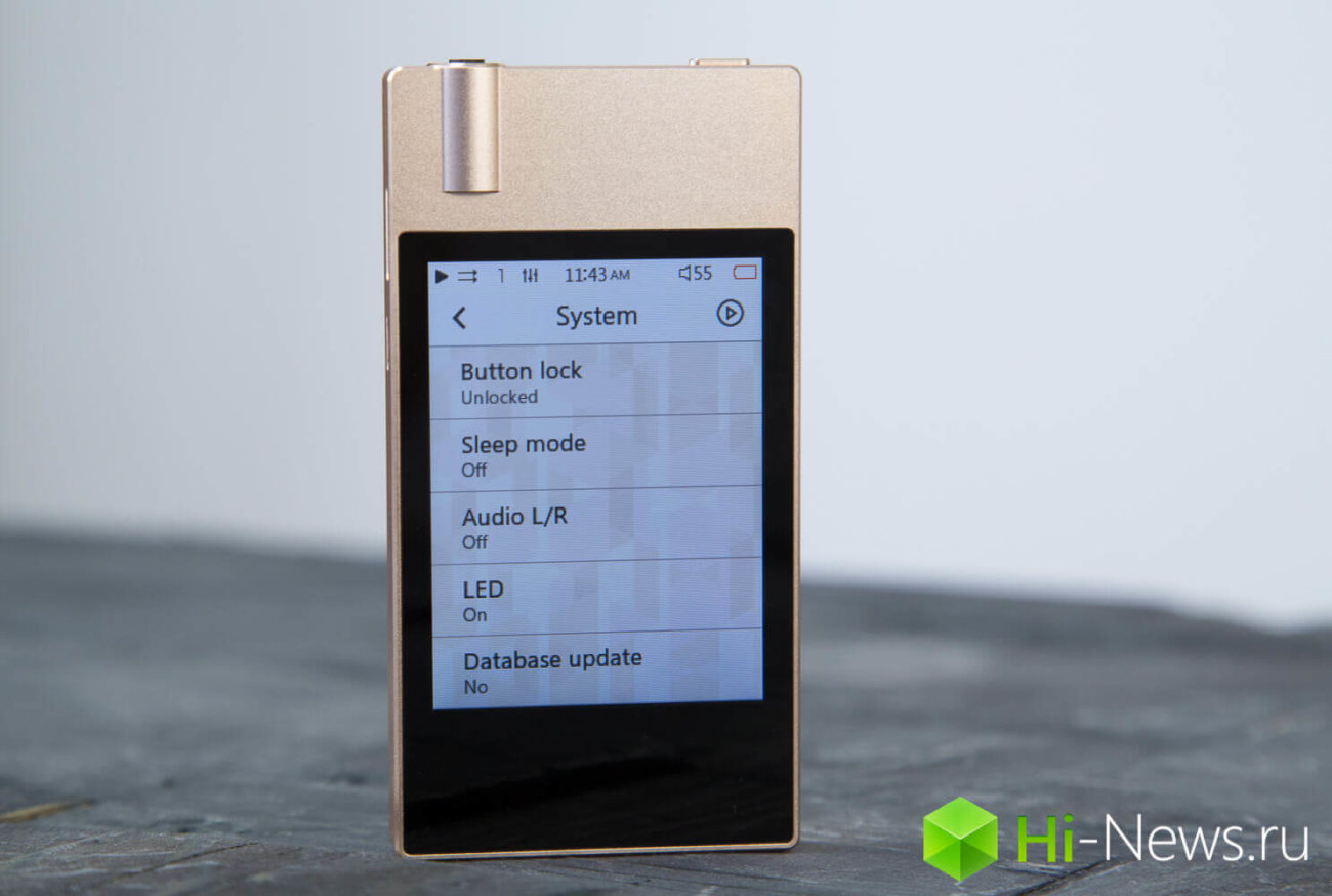 Алюминиевый Hi-Fi слиток: COWON PLENUE J.. Интерфейс.. Фото.