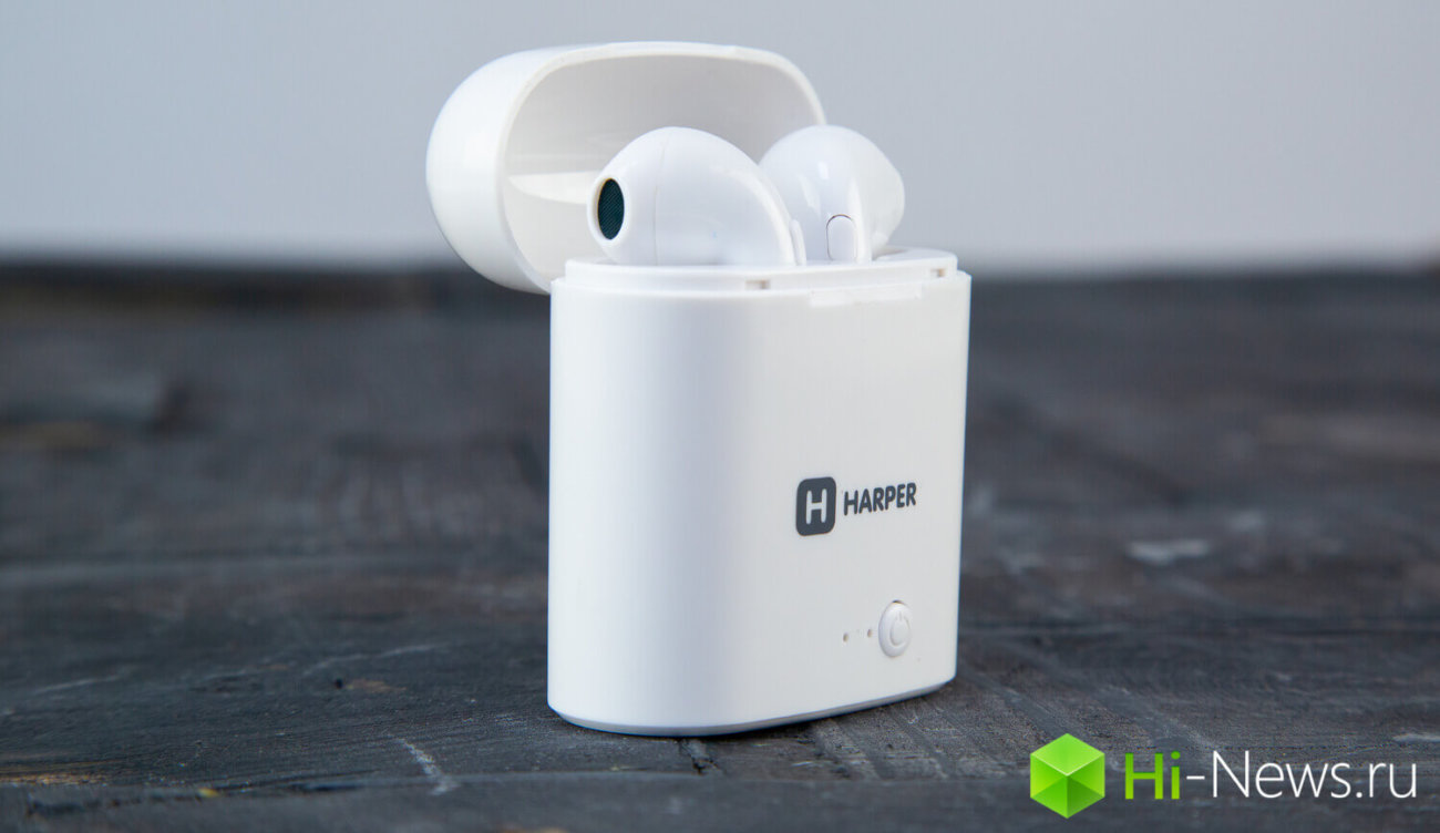 Бюджетные AirPods? Беспроводные наушники Harper HB-508. Фото.