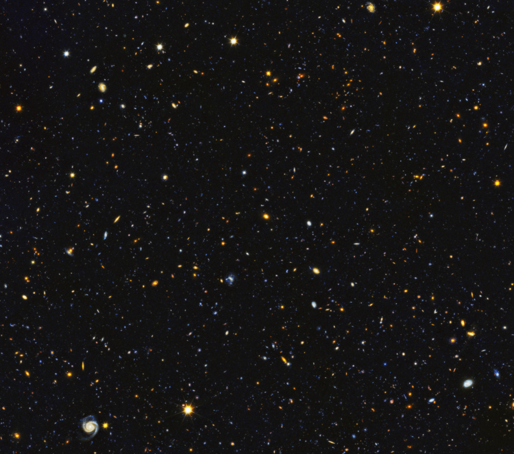 «Хаббл» сделал новое фото, которое напомнит вам, насколько вы ничтожны. Последнее фото «Хаббла». Фото.