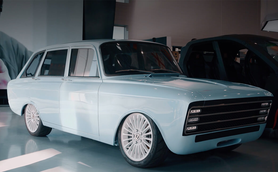 Концерн «Калашников» представил «убийцу» Tesla: электромобиль на базе Иж. Фото.