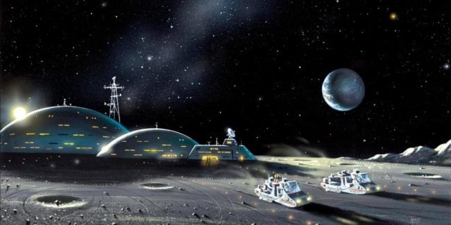 Колония на Луне: реальное будущее или фантазии миллиардеров? Фото.