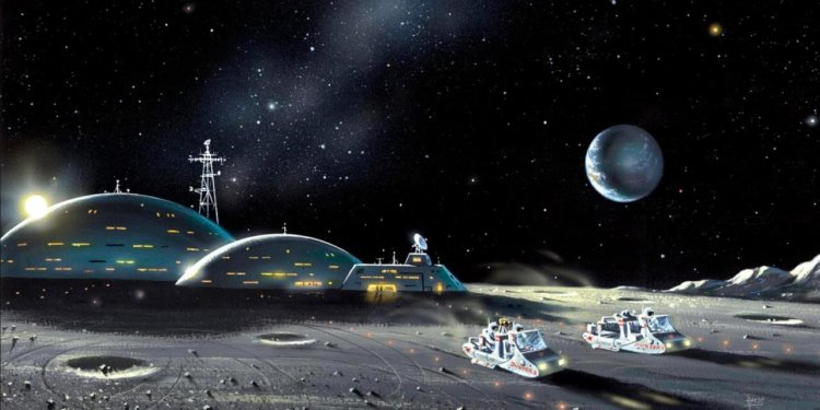 Колония на Луне: реальное будущее или фантазии миллиардеров? Сможем ли мы создать колонии на Луне? Фото.