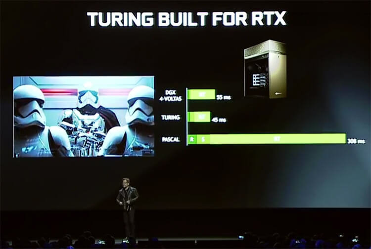NVIDIA представила новое поколение игровых видеокарт серии GeForce RTX 2000. Фото.