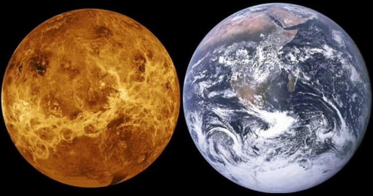 Гравитационные маневры вокруг Венеры. На своем пути аппарат может сделать гравитационный маневр вокруг Венеры. Фото.
