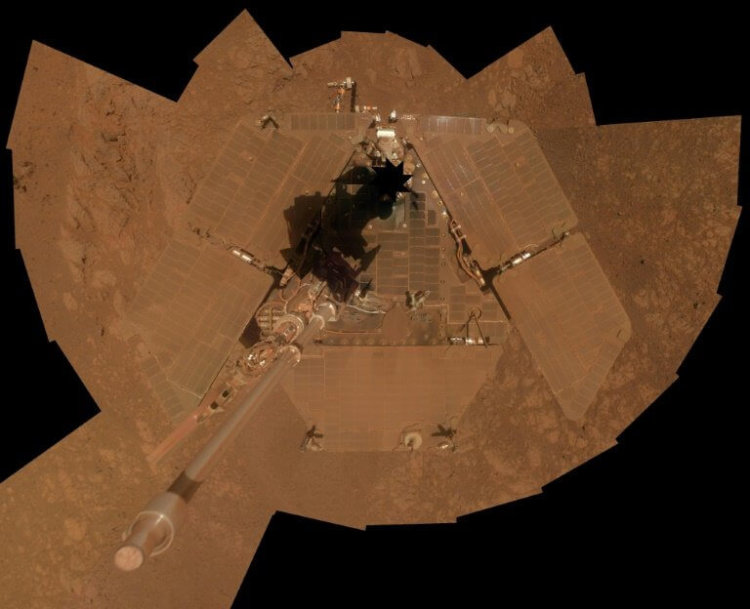 Крупнейшая пылевая буря на Марсе закончилась. Выйдет ли «Оппортьюнити» на связь? Пробудить «Оппортьюнити»: сейчас или в октябре. Фото.