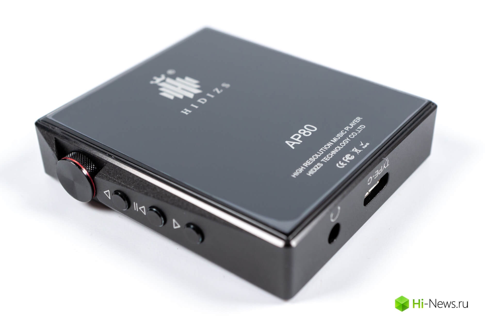 Обзор плеера Hidizs AP80 — малыш с заявкой на лидерство.. Дизайн и управление.. Фото.