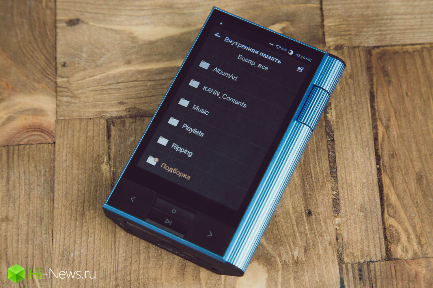 Astell&Kern KANN — самый необычный из семейства.. Интерфейс.. Фото.