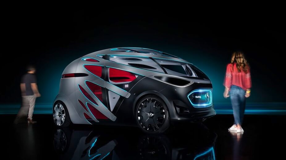 Mercedes-Benz представила концепт модульного автомобиля будущего. Фото.