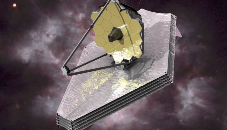 NASA проверила работоспособность системы связи телескопа «Джеймс Уэбб». Фото.