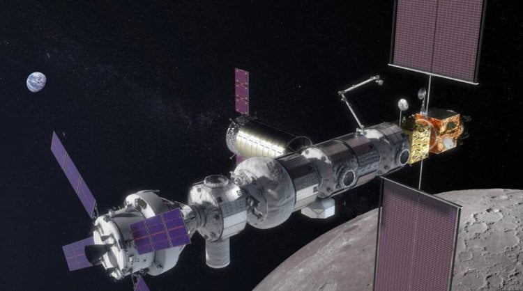 Лунная база Gateway: ошибка NASA или будущее освоения космоса? Спутник спутника. Фото.